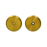 Escutcheon for doors MP, MUZ-06-I, Scandinavian, BS(matt gold)