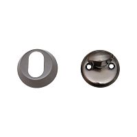 Escutcheon for doors MP, MUZ-35-18, Scandinavian, MBN(graphite)