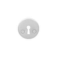 Escutcheon for doors MP, MUZ-06-V, Scandinavian, white