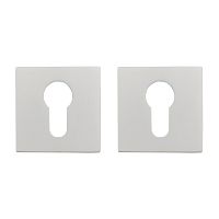 Escutcheon for doors MP, MUZ-40-PZ, all locks, white