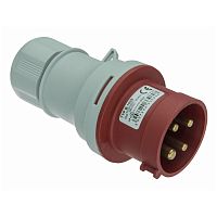 Plug, 16A, 3P+E, IP44