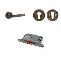 Lock kit MP, MSL-2014+MRO+MUZ, Scandinavian, MBN(graphite), 72mm