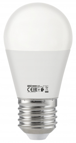 Лампочка, G45, E27, LED, Horoz, ELITE, 8W, 800lm, 4200K, (100)