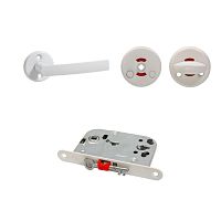 Lock kit MP, MSL-2014+MRO+MUZ, Scandinavian, white, 72mm