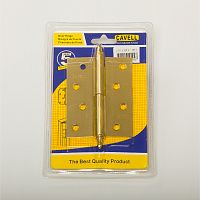 Door hinge, CAVELL, 0BB CHP, BS(matt gold), 4&amp;apos;&amp;apos;, Left