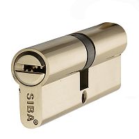 Cylinder for doors SIBA, 12168/B, BP(brass), 68mm, 5 keys, Multi