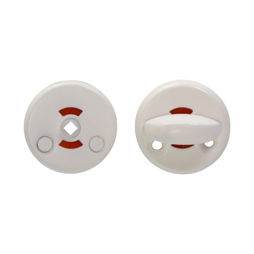 Escutcheon for doors MP, MUZ-06-WC, Scandinavian, white