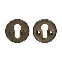 Escutcheon for doors MP, MUZ-06-PZ, Scandinavian, MBN(graphite)