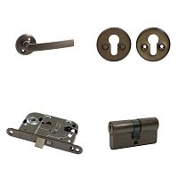 Lock kit MP, MSL-2018+MRO+MUZ+MCI, Scandinavian, MBN(graphite), 72mm