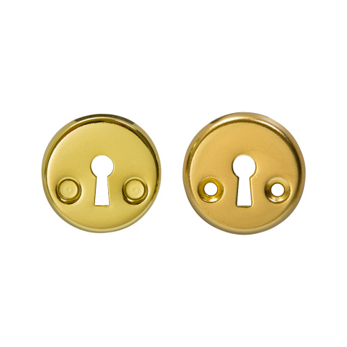 Escutcheon for doors MP, MUZ-06-V, Scandinavian, GP(gold)