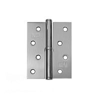 Door hinge, MP, MEN-100-L-FH, SN(matt chrome), 4&amp;apos;&amp;apos;, Left