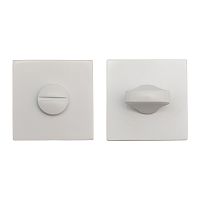 Escutcheon for doors MP, MUZ-40-WC, all locks, white