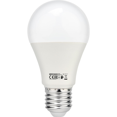 Bulb, A60, E27, LED, Horoz, FORCE, 10W, 1032lm, 4200K, with MIC sensor, 8m MAX, (100)