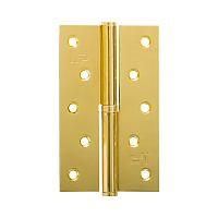 Door hinge, MP, MEN-125-L-FH, BP(brass), 5, Left