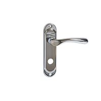 Door Handle MP, MRO-14-60-WC-72, SN/CP(matt/shiny chrome), 72mm