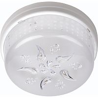 Plafond, E27, Horoz, GLOP, 60W, valge, WIND ROSE, (4)