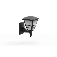 Garden lamp, E27, Horoz, YONCA-2, IP44, black, (18)