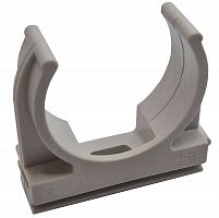 Pipe holders, BP, gray, 20mm, (50), (50)