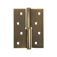 Door hinge, MP, MEN-100-R-FH, AB(antique gold), 4&amp;apos;&amp;apos;, Right