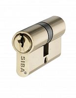 Cylinder for doors SIBA, 12162/C, BP(brass), 62mm, 3 keys, English