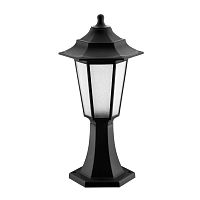 Garden lamp, E27, Horoz, BEGONYA-1, IP44, black, (12)