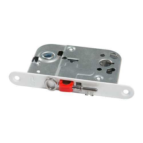 Lock MP, MSL-2014, with strikeplate, Scandinavian, white, 72mm