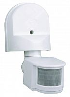 Датчик, Horoz, CORONA, 1000W, IP44, белый, 12m MAX, 10/2000Lux, 5s-8min