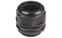 Cable gland, IEK, MG20, IP68, black, 57x36x36mm, (24)