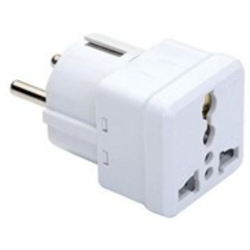 Adapter, Horoz, 10A, UNIVERSAL-EU, valge, (50)