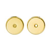 Escutcheon for doors MP, MUZ-06-I, Scandinavian, GP(gold)