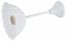 Lamp holder, E27, Mutlusan, white, BIG DAISY, (80)
