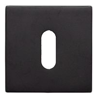 Escutcheon for doors MP, MUZ-40-V, all locks, black