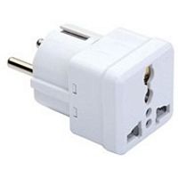 Adapter, Horoz, 10A, UNIVERSAL-EU, valge, (50)