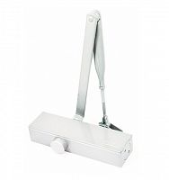 Door closer TESA, CT250034BL, white, 100kg, EN 2-4