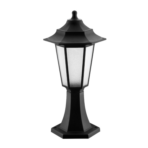 Lampa dārza, E27, Horoz, BEGONYA-1, IP44, melna, (12)