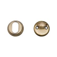 Escutcheon for doors MP, MUZ-35-13, Scandinavian, AB(antique gold)