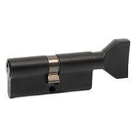 Cylinder for doors MP, MCI-35-35-Z-WC, black, 70mm, 5 keys, English