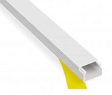 Cable trunk, Mutlusan, DELUXE, self-adhesive, white, 20x10, 2m, (20)