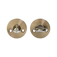 Escutcheon for doors MP, MUZ-25-WC, Scandinavian, SN/CP(matt/shiny chrome)