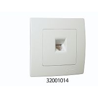 Socket, Makel, LILLIUM NATURAL KARE, TF, white, recessed