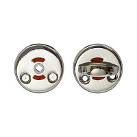 Escutcheon for doors MP, MUZ-06-WC, Scandinavian, CP(shiny chrome)