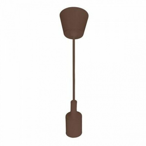 Pendant lamp, E27, Horoz, VOLTA, brown