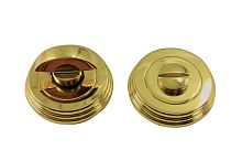 Escutcheon for doors MP, MUZ-10-WC, all locks, GP(gold)