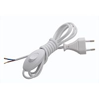 Switch with wire, Makel, white, (25)