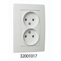 Socket, Makel, LILLIUM NATURAL KARE, double, white