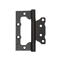 Door hinge, MP, MEN-100-BUTTERFLY, black, 4&amp;apos;&amp;apos;, universal