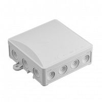 Junction box, IP54, gray, surface, 90x90x40mm