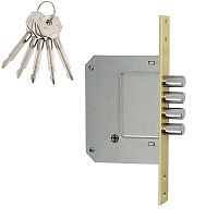 Lock SIBA, 10189/4MF, European, BP(brass), 85mm, 5 keys