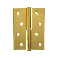 Door hinge, MP, MEN-100-L-FH, BP(brass), 4&amp;apos;&amp;apos;, Left