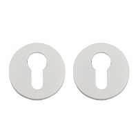 Escutcheon for doors MP, MUZ-30-PZ, all locks, white